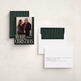 "Merry Stack" - Holiday Cards in Evergreen by Ekko Studio - Assembled