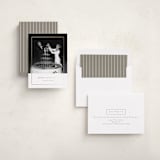 "Classic Border" - Holiday Cards in Snow by Brianne Larsen - Assembled