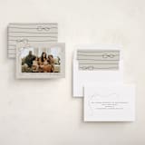 "Cascading Bow" - Holiday Cards in Putty by Lauren Chism - Assembled