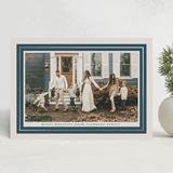 "Heritage" - Holiday Cards in Blueberry by Jessica Williams - Front