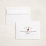 "Blooms and Berries" - Holiday Cards in Deepest Viridian by Simona Camp - FREE Recipient Addressing