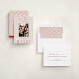 "Merry Type" - Holiday Cards in Eggnog by Chryssi Tsoupanarias - Assembled