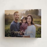 "Faubourg" - Holiday Cards in Snow by Leia Matt - Folded Card