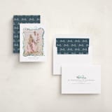 "Ribbonly Frame" - Holiday Cards in Juniper by Itsy Belle Studio - Assembled