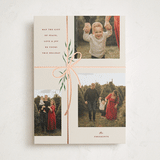 "Holiday gifts" - Holiday Cards in Burgundy by Susan Zinader - Front