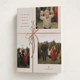 "Holiday gifts" - Holiday Cards in Burgundy by Susan Zinader - Folded Card
