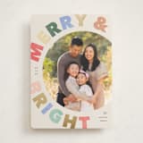 "Merry-go-round" - Holiday Cards in Funfetti by Pixel and Hank - Front