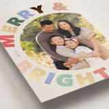 "Merry-go-round" - Holiday Cards in Funfetti by Pixel and Hank - Detail