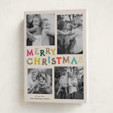 "Color Coded Spirit" - Holiday Cards in Bright by Inkblot Design - Folded Card