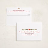 "Disney’s mickey Vintage holiday greens" - Holiday Cards in Stocking by Creo Study - FREE Recipient Addressing