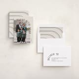 "Curve" - Holiday Cards in Eggnog by Brianne Larsen - Assembled