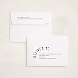 "Curve" - Holiday Cards in Eggnog by Brianne Larsen - FREE Recipient Addressing