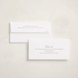 "Joyful" - Foil-Pressed Tall Holiday Cards in Snow by Stacy Maalouf - FREE Recipient Addressing