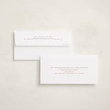 "Visage" - Foil-Pressed Tall Holiday Cards in Snow by Olivia Raufman - FREE Recipient Addressing