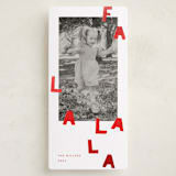 "Fa la la la" - Holiday Cards in Santa by Sumak Studio - Front