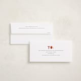 "Fa la la la" - Holiday Cards in Santa by Sumak Studio - Envelope Addressing