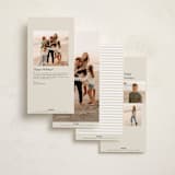 "Holiday Simplicity" - Holiday Cards in Champagne by Yaling Hou Suzuki - Back Designs