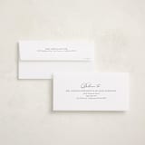 "Holiday Simplicity" - Holiday Cards in Champagne by Yaling Hou Suzuki - Envelope Addressing