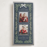 "Elegance Framed" - Holiday Cards in Navy by Itsy Belle Studio - Front
