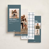 "Jumbled Joy" - Holiday Cards in Icicle by Kacey Kendrick Wagner - Back Designs