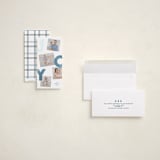"Jumbled Joy" - Holiday Cards in Icicle by Kacey Kendrick Wagner - Fully Customized