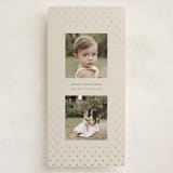 "Dotted" - Holiday Cards in Pudding by Kristin Oliversen - Front