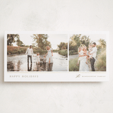 "vinarielli" - Foil-Pressed Tall Holiday Cards in Frost by chocomocacino - Front