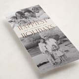 "Happiest Moments" - Holiday Cards in Latte by Michelle Taylor - Detail