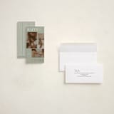 "Gilded Shine" - Holiday Cards in Sage by Angela Thompson - Fully Customized