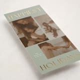 "Gilded Shine" - Holiday Cards in Sage by Angela Thompson - Detail