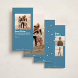 "Reverbere" - Holiday Cards in Ice by Gwen Bedat - Back of Card Options