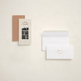 "dainty dots" - Holiday Cards in Salmon by Ellen Schlegelmilch - Assembled