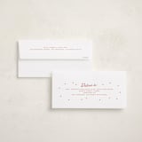 "dainty dots" - Holiday Cards in Berry by Ellen Schlegelmilch - FREE Recipient Addressing