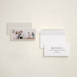 "Classic & Modern" - Holiday Cards in Eggnog by Brianne Larsen - Assembled