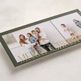 "Classic & Modern" - Holiday Cards in Pine by Brianne Larsen - Detail