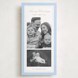 "Sage" - Holiday Cards in Blue Spruce by Wildfield Paper Co - Front