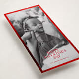 "Gilded frame" - Holiday Cards in Crimson by Cass Loh - Detail