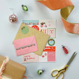 "Oh What Fun Gift Sticker Set - Set of 1 Sheet of 15 Stickers" - Holiday Gift Wrap Embellishments in multicolorassorted-colors by Jollity and Co