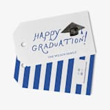 "Custom Happy Graduation Gift Tags (set of 24)" - Holiday Gift Wrap Embellishments in multicolorassorted-colors by Liesel Anne