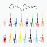 "Custom Happy Graduation Gift Tags (set of 24)" - Holiday Gift Wrap Embellishments in multicolorassorted-colors by Liesel Anne