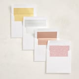 "Super Snowflake" - Holiday Ornament Cards in Blushing by Jessie Steury - Envelope Liner Options