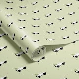 "Christmas Jeep Wrapping Paper" - Holiday Gift Wrap in green by tara berg