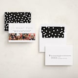 "Oh What Fun Quad" - Holiday Cards in Black Rhodium by Alexandra Cohn - Assembled
