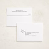 "Signature Stripes" - Holiday Cards in Snow by Jessica Williams - FREE Recipient Addressing