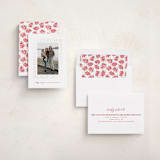 "Subtle Surround" - Holiday Cards in Pomegrenate by Erica Krystek - Assembled
