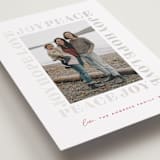 "Subtle Surround" - Holiday Cards in Pomegrenate by Erica Krystek - Detail
