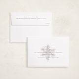 "Falling Snow" - Holiday Cards in Snowball by Angela Garrick - FREE Recipient Addressing