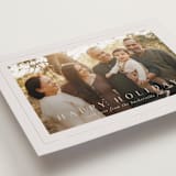 "Pretty Bow" - Holiday Cards in Cobblestone by Lori Wemple - Detail