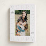 "Framed In Love" - Holiday Cards in Snow by Lehan Veenker - Folded Card