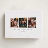 "confetti stars" - Holiday Cards in Night Sky by Carolyn Nicks - Folded Card